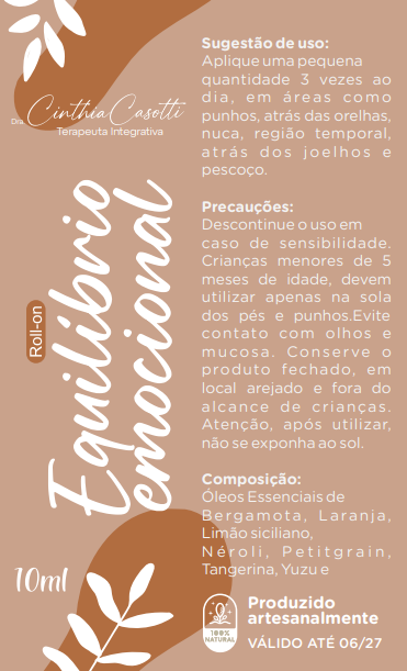 EQUILÍBRIO EMOCIONAL